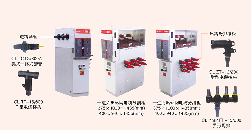 帶SF6負荷開關的電纜分支